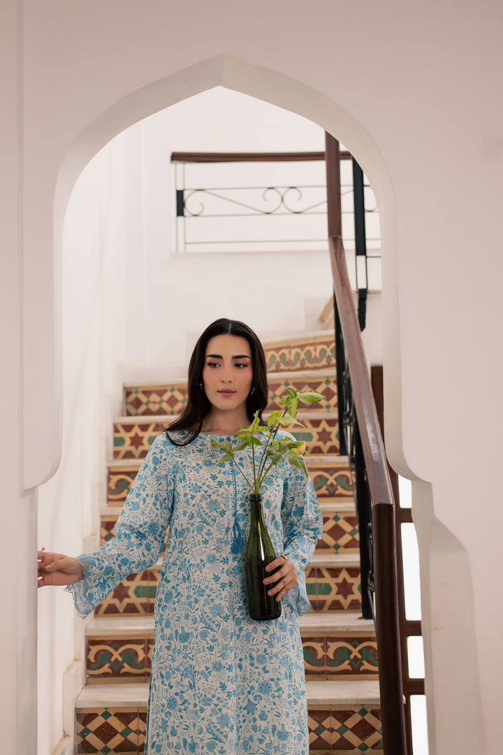 Nooran 2Pc - Printed Lawn Dress