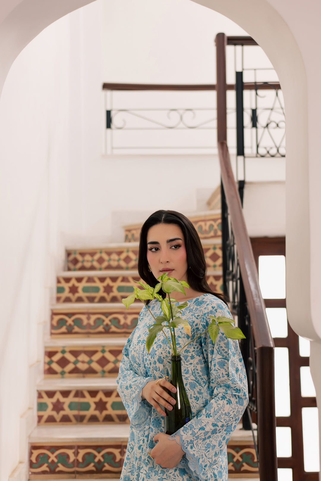 Nooran 2Pc - Printed Lawn Dress