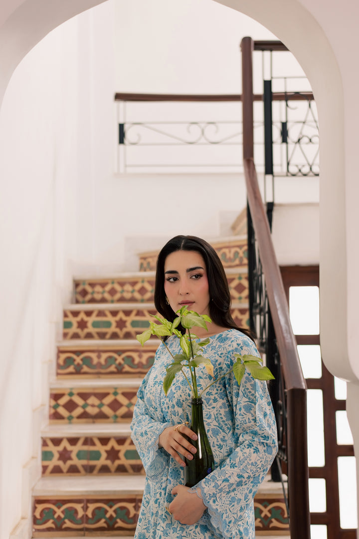 Nooran 2Pc - Printed Lawn Dress