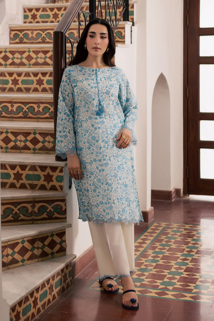 Nooran 2Pc - Printed Lawn Dress