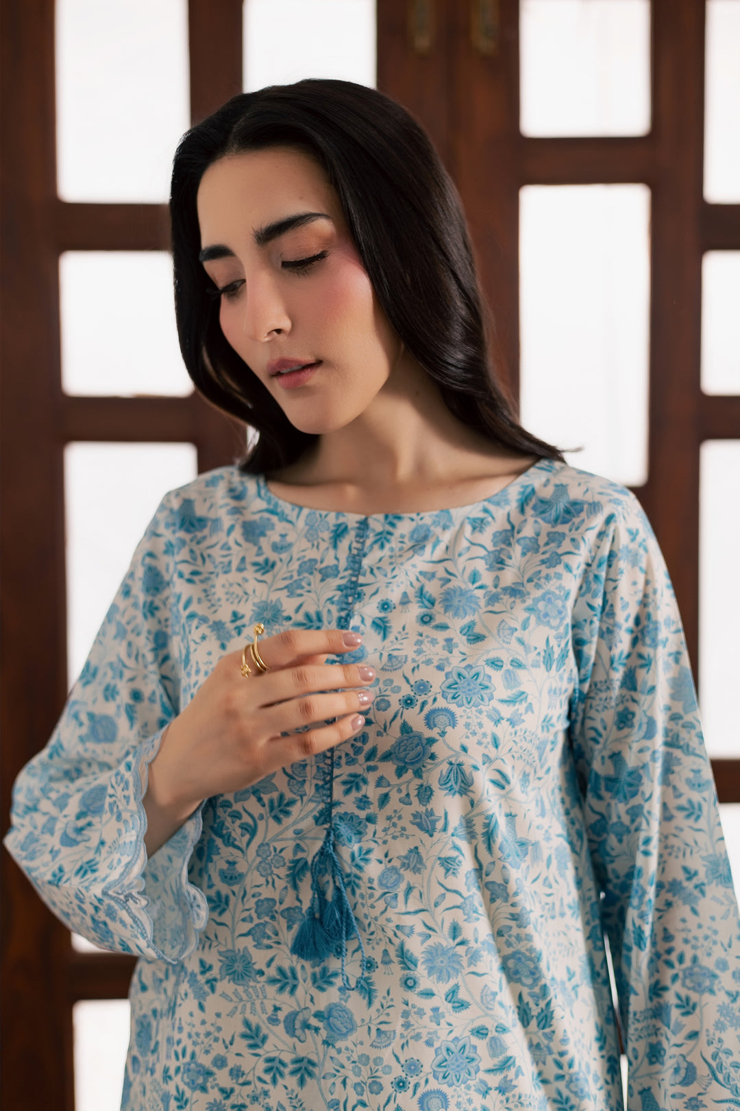 Nooran 2Pc - Printed Lawn Dress