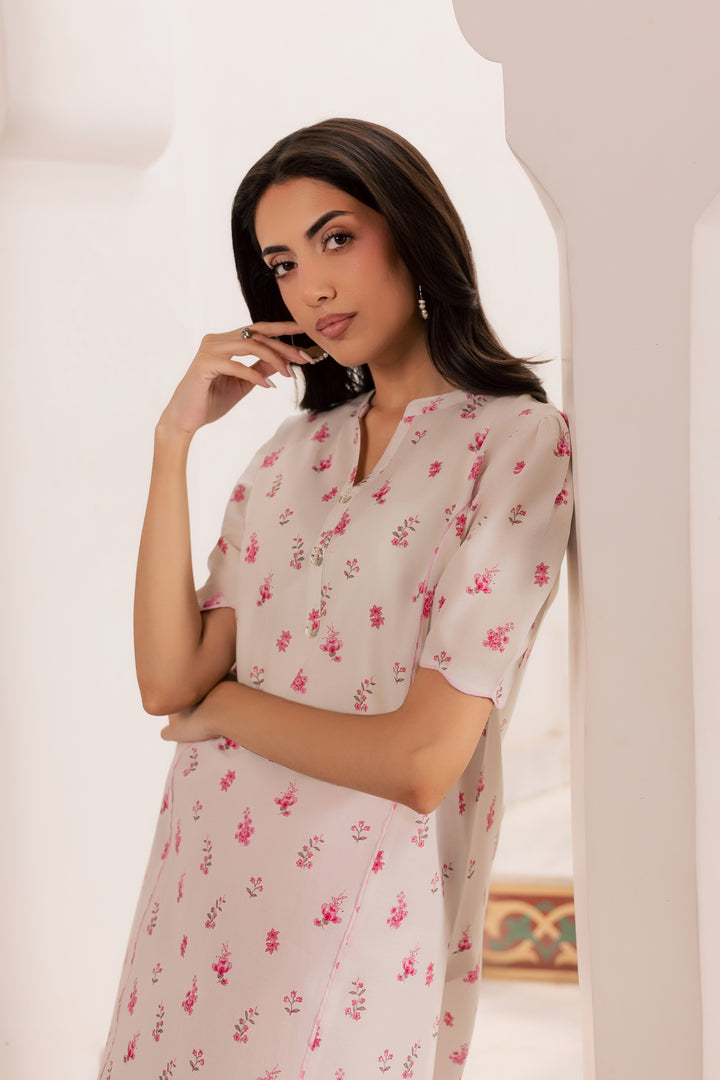 Biscoff 2Pc - Printed Lawn Dress