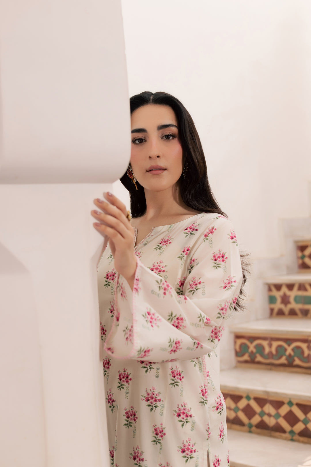 Yugioh 2Pc - Printed Lawn Dress