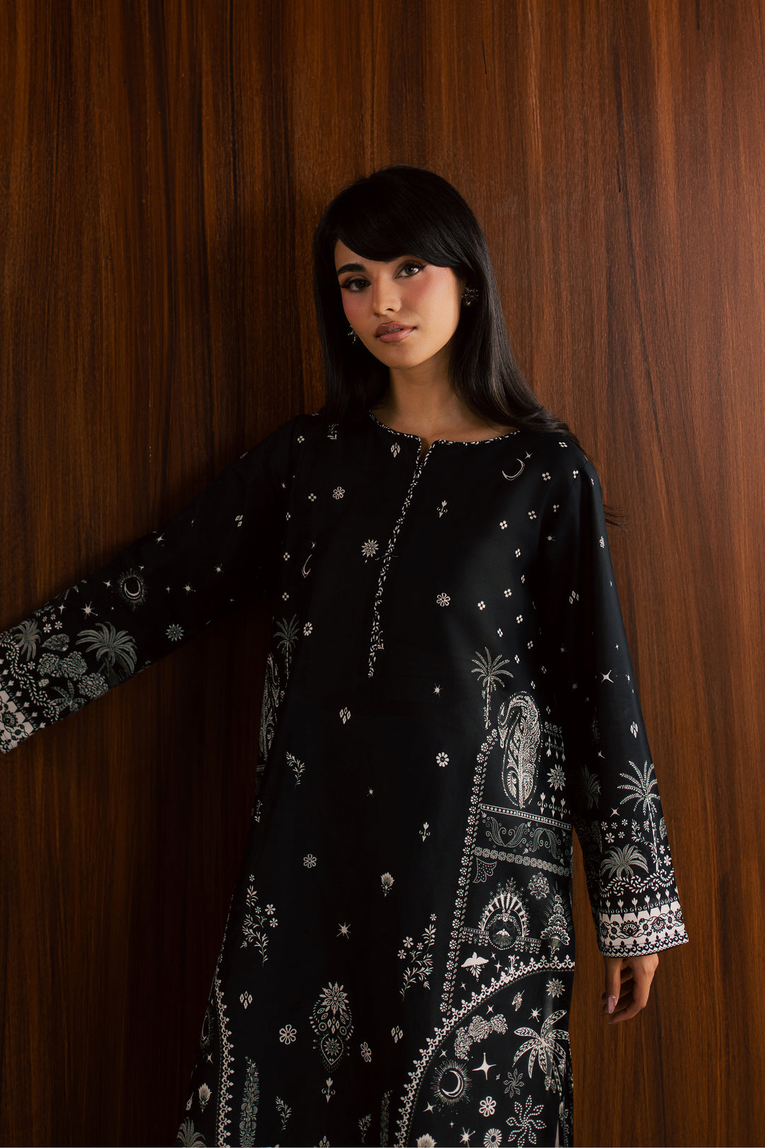 Katy 2Pc - Printed Lawn Dress