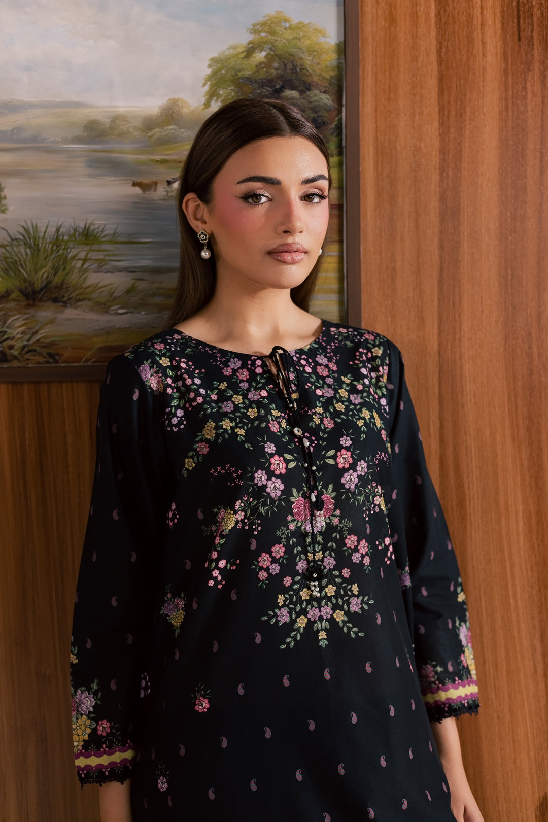 Darcy 2Pc - Printed Lawn Dress