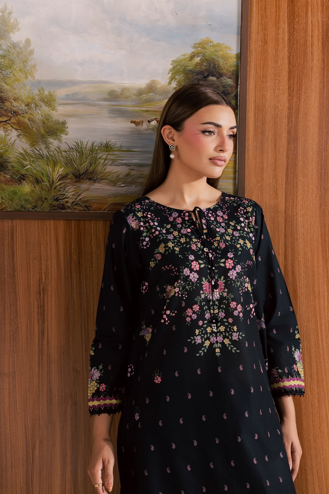 Darcy 2Pc - Printed Lawn Dress