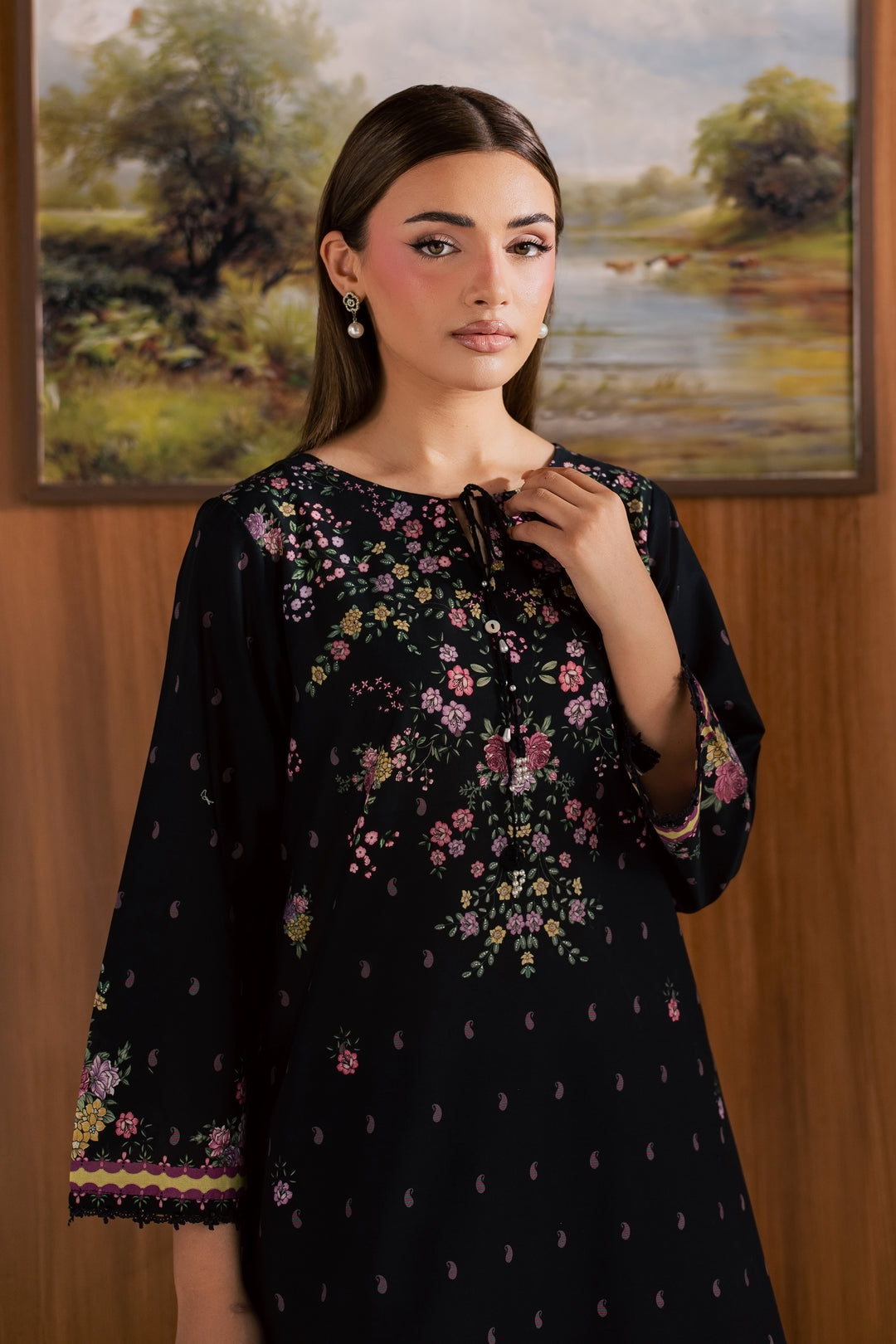 Darcy 2Pc - Printed Lawn Dress