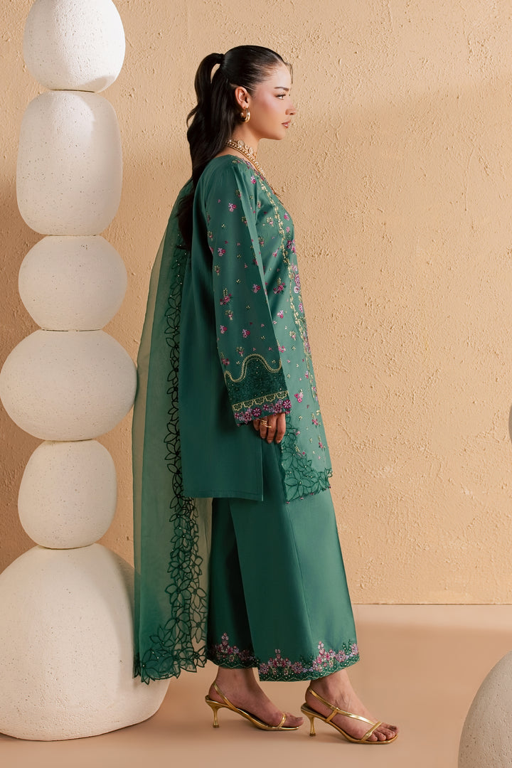 Marvi 3Pc - Festive Embroidered Lawn