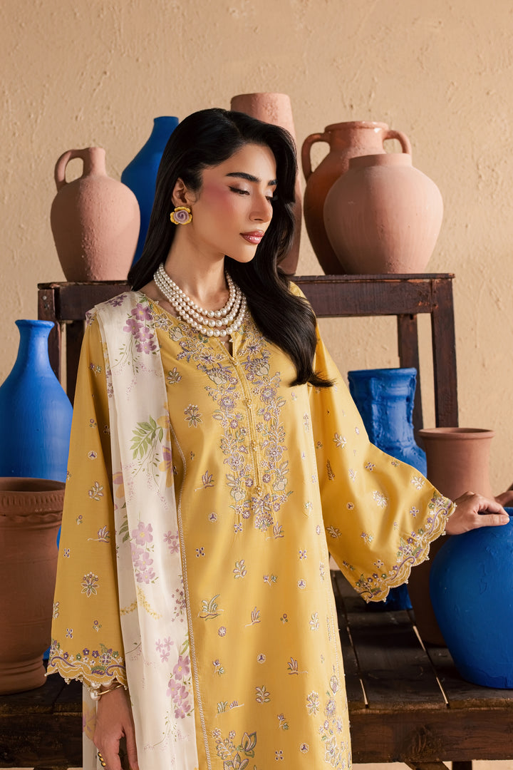 Miren 3Pc - Festive Embroidered Lawn