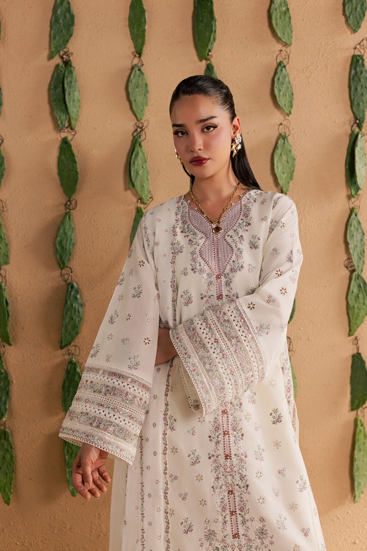 Manon 3Pc - Luxury Embroidered Lawn