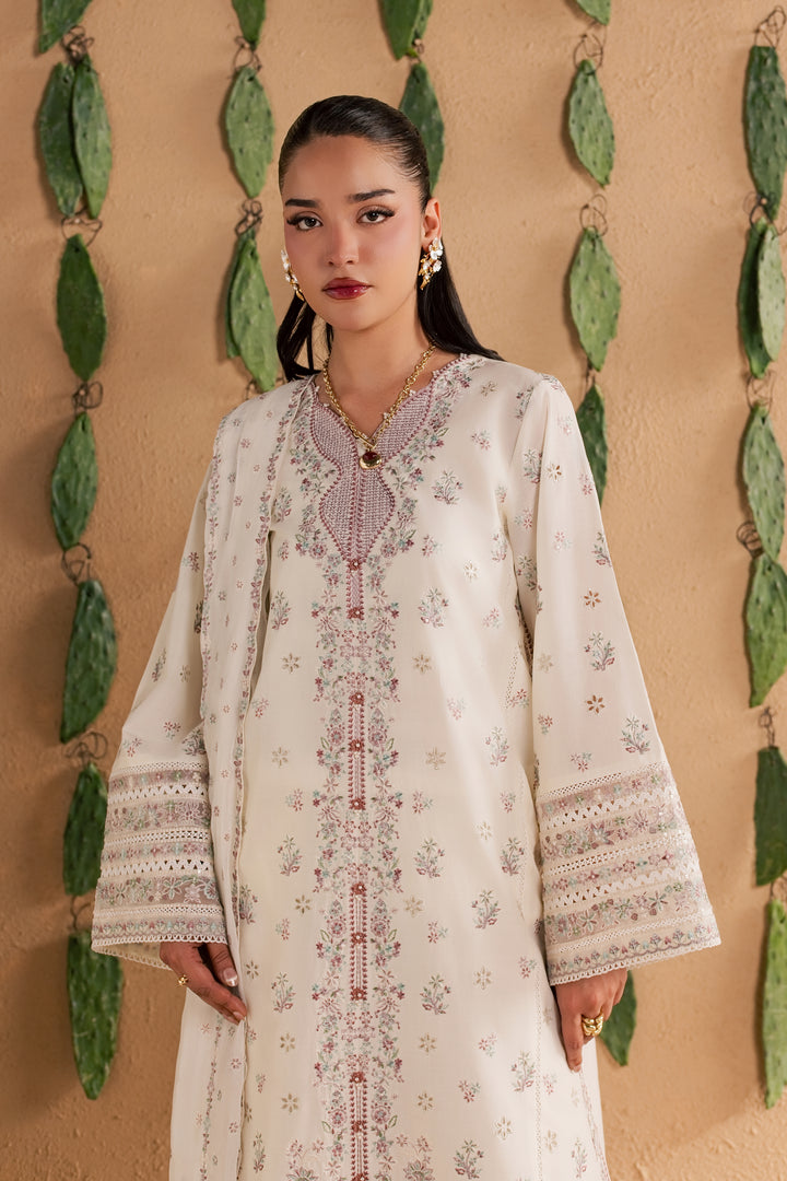 Manon 3Pc - Luxury Embroidered Lawn