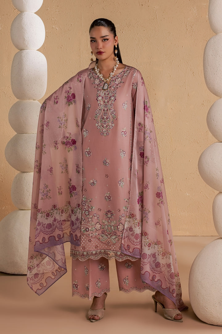 Velora 3Pc - Luxury Embroidered Lawn
