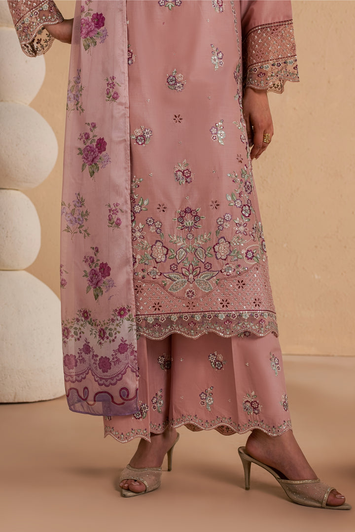 Velora 3Pc - Luxury Embroidered Lawn