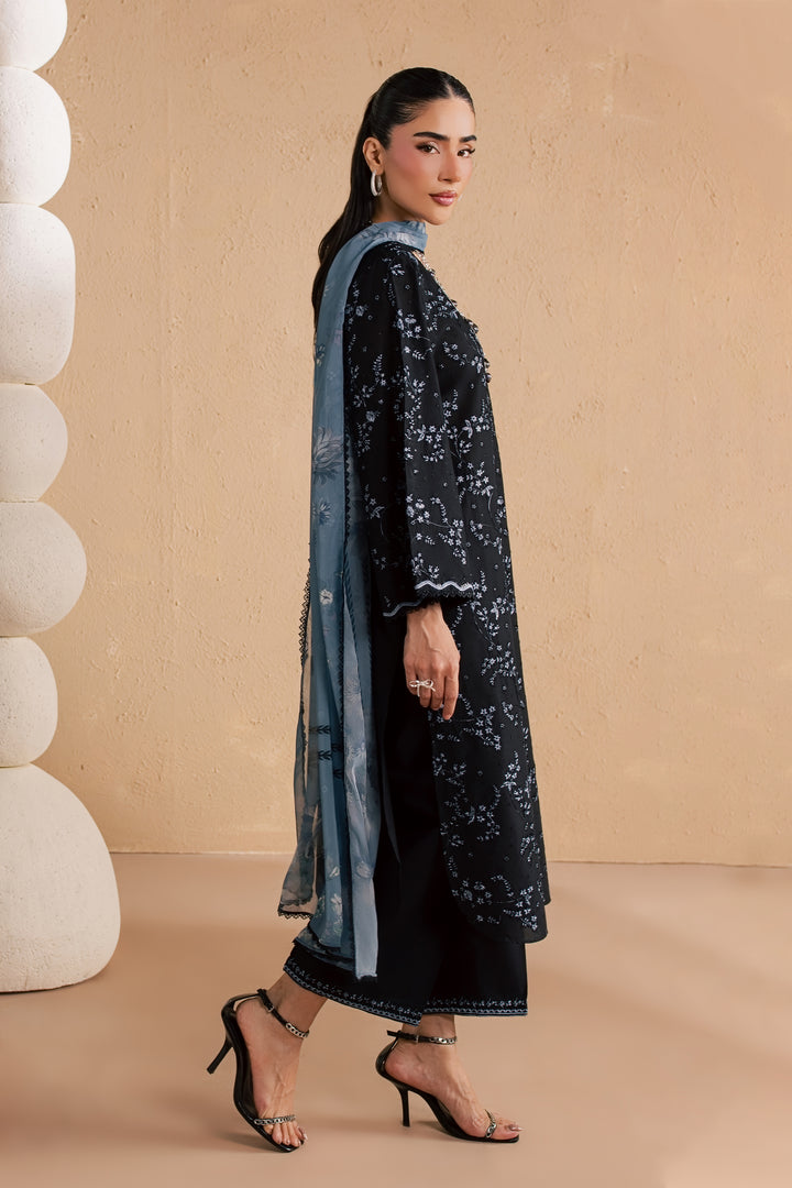 Moonlit 3Pc - Festive Embroidered Lawn