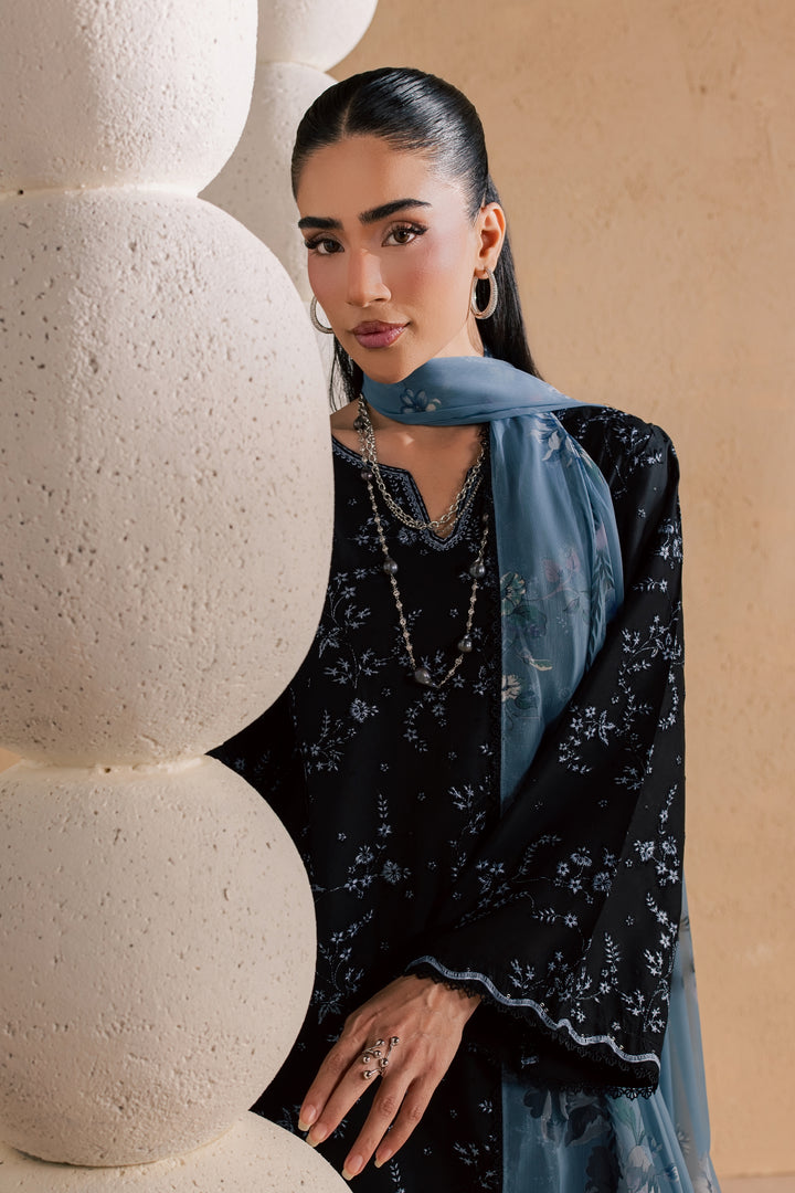 Moonlit 3Pc - Festive Embroidered Lawn
