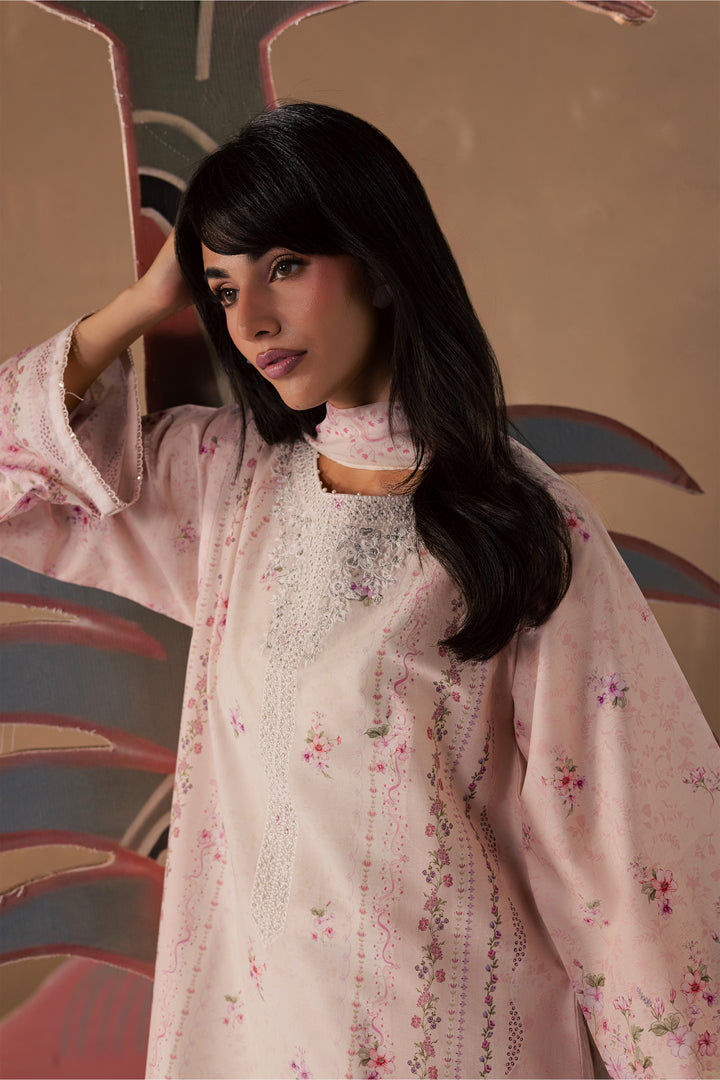 Elora 3Pc - Printed Lawn Dress