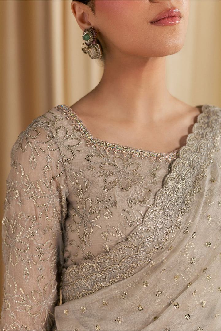 Khuwab Sarree 3Pc - Festive Luxe Pret