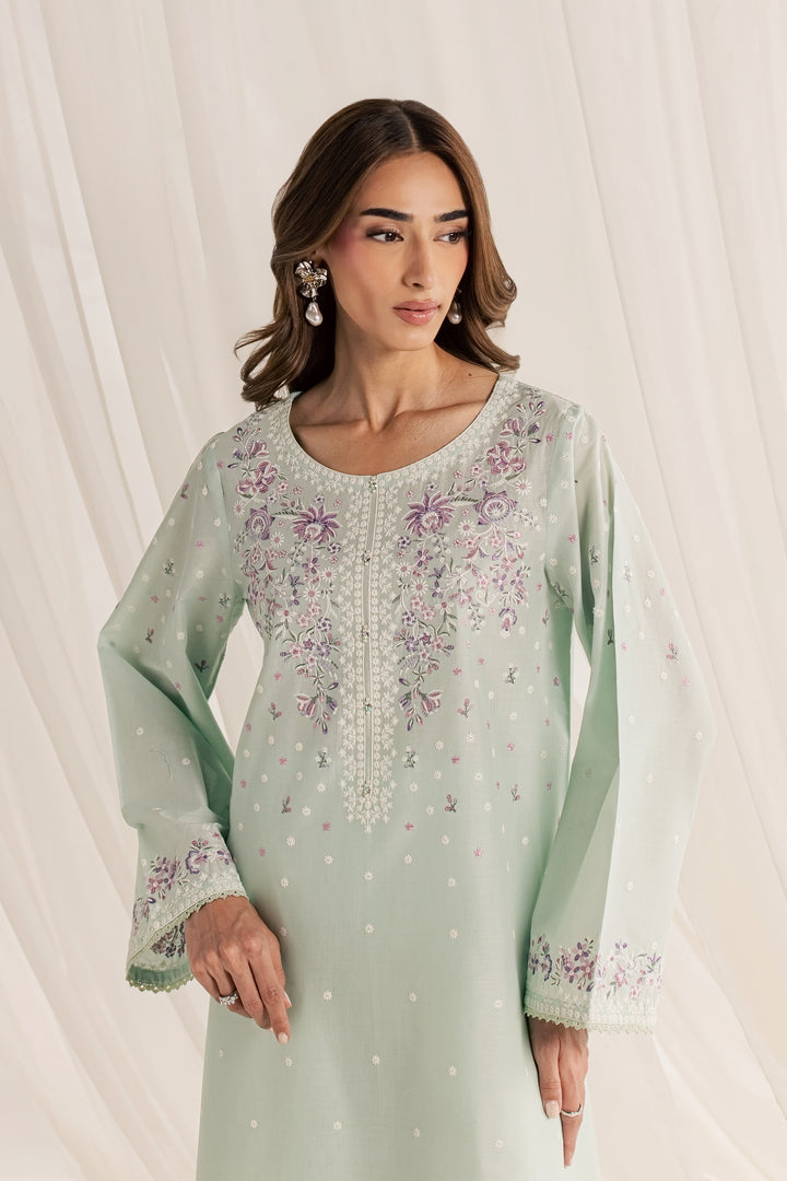 Pearl Harbor 2Pc - Embroidered Lawn Dress