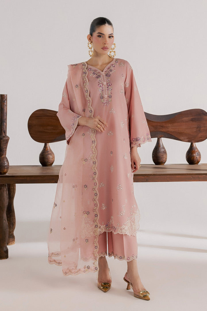 Taffy Macaron 3Pc - Luxury Embroidered Lawn