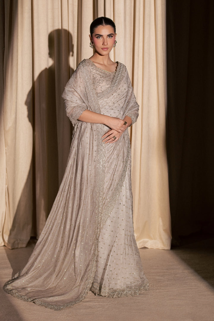 Khuwab Sarree 3Pc - Festive Luxe Pret