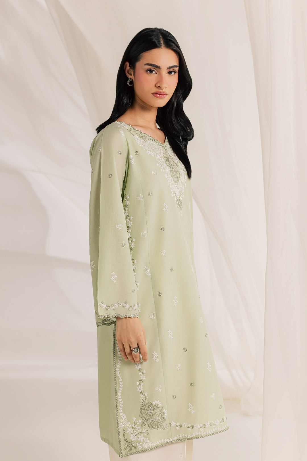 Silah 2Pc - Embroidered Lawn Dress