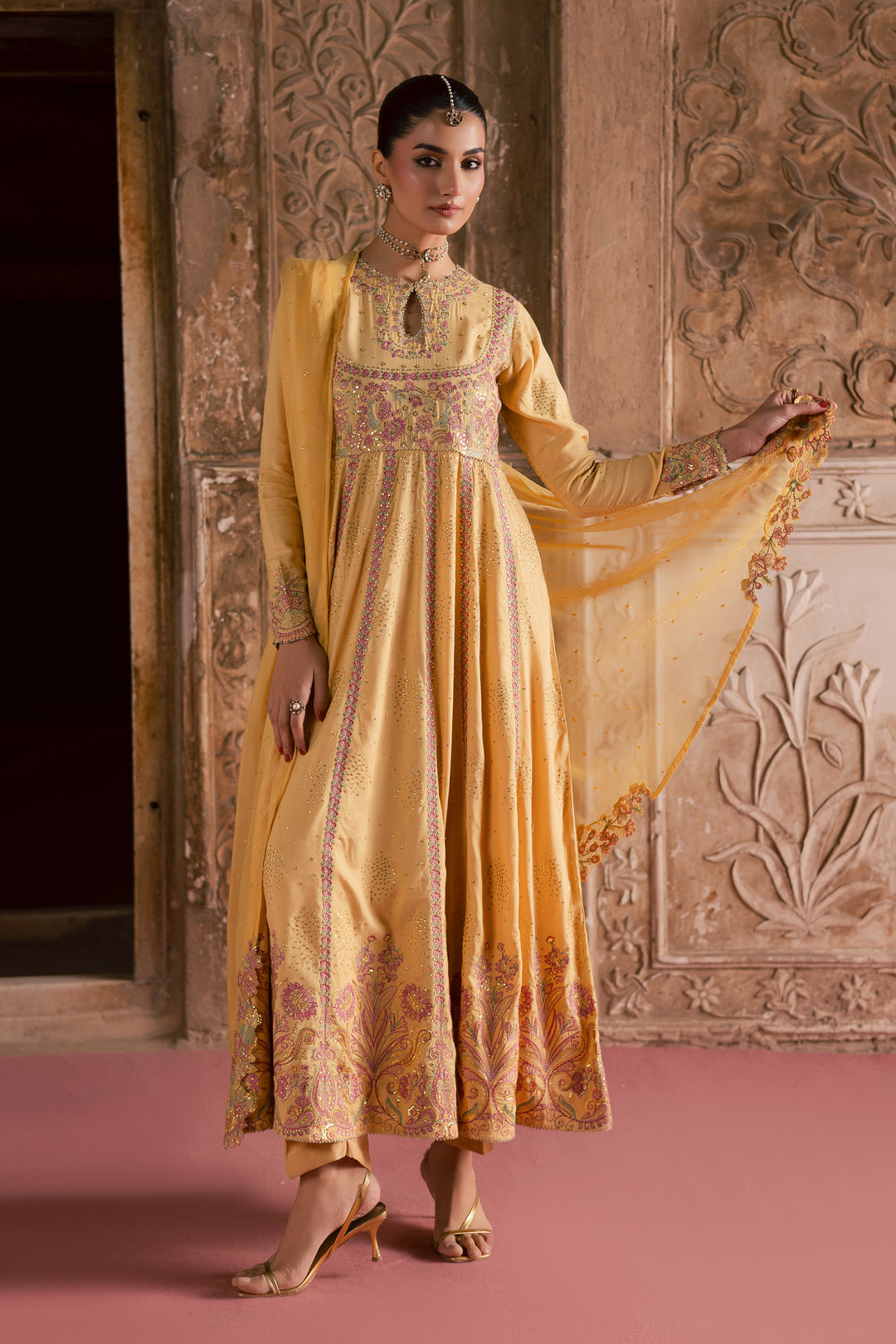 Lehar 3Pc- Festive Luxe Pret