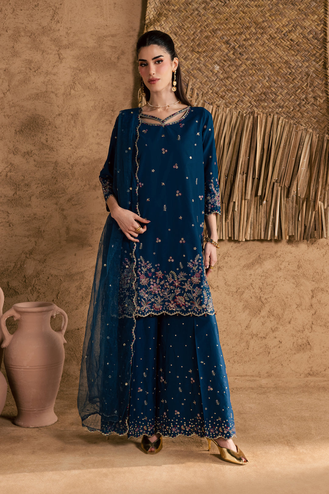 Ruhi 3Pc - Festive Eid Pret