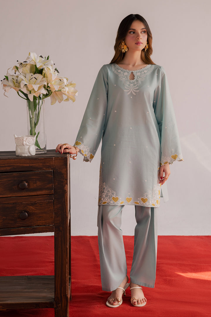 Shooting Star 2Pc - Embroidered Lawn Dress