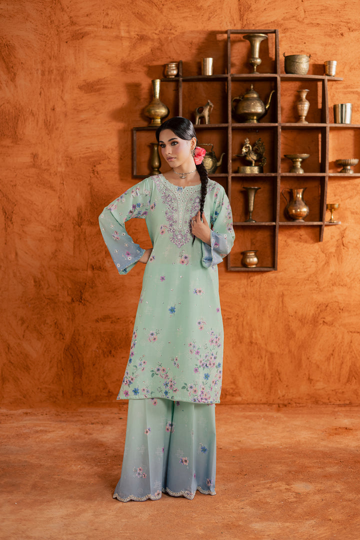 Ivoria 2Pc - Printed Lawn Dress