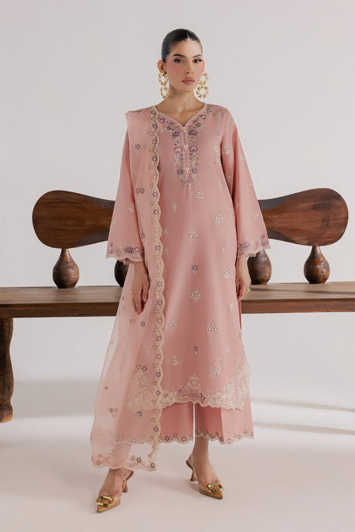 Taffy Macaron 3Pc - Luxury Embroidered Lawn