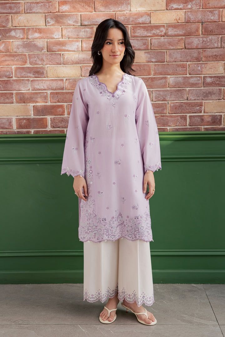 Fleura 2Pc - Embroidered Lawn Dress
