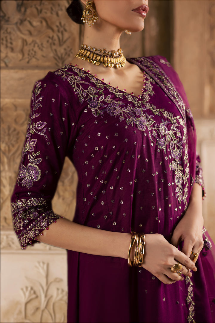 Plum Raha 3Pc - Festive Luxe Pret