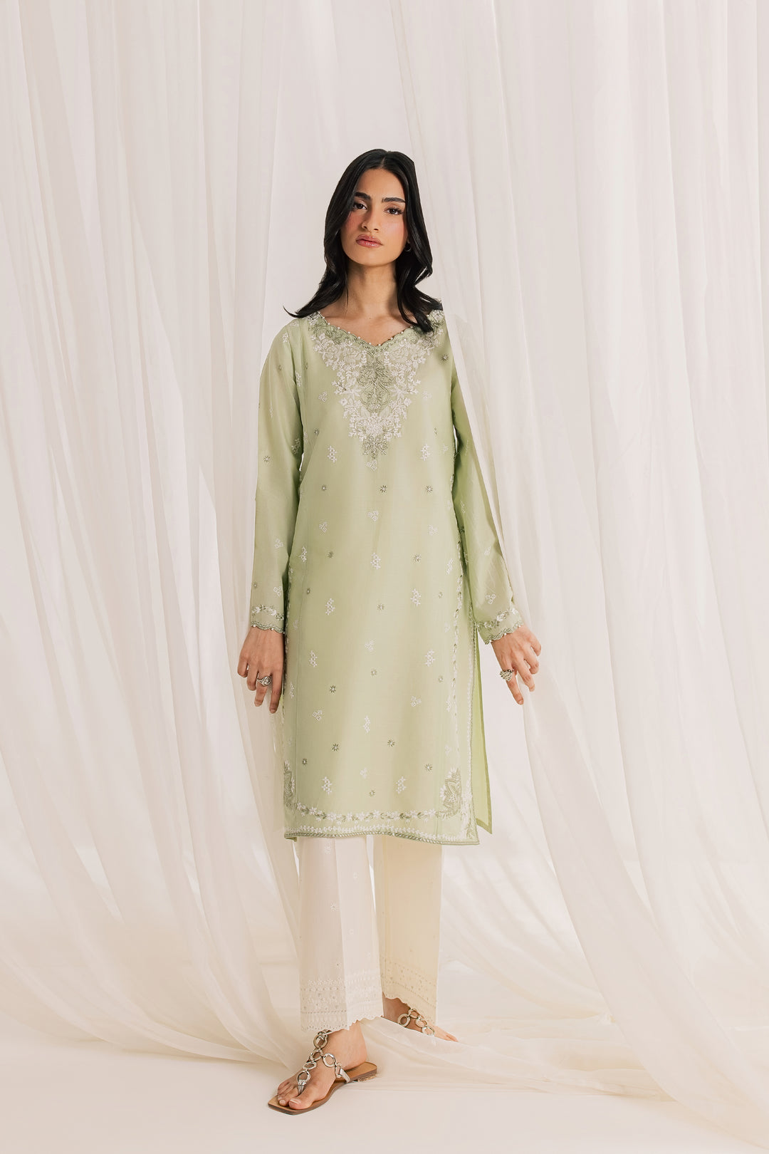 Silah 2Pc - Embroidered Lawn Dress