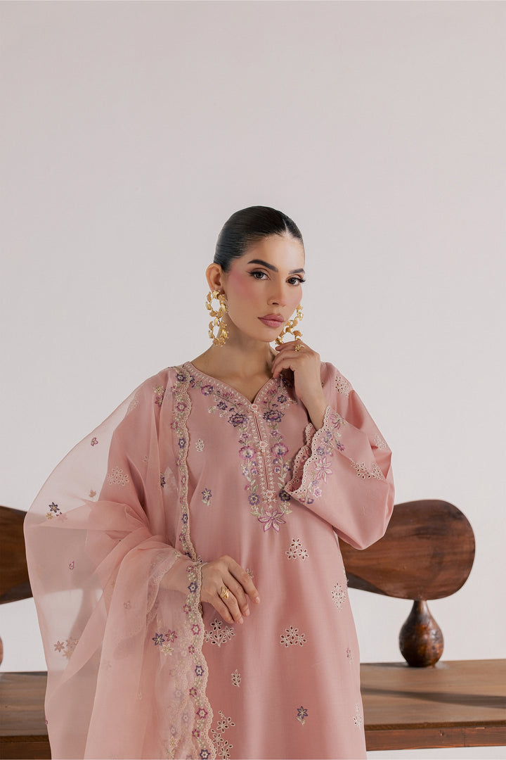 Taffy Macaron 3Pc - Luxury Embroidered Lawn