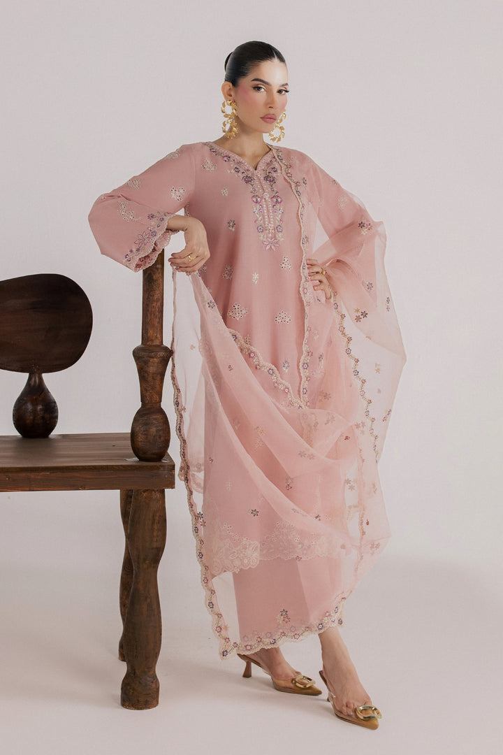 Taffy Macaron 3Pc - Luxury Embroidered Lawn