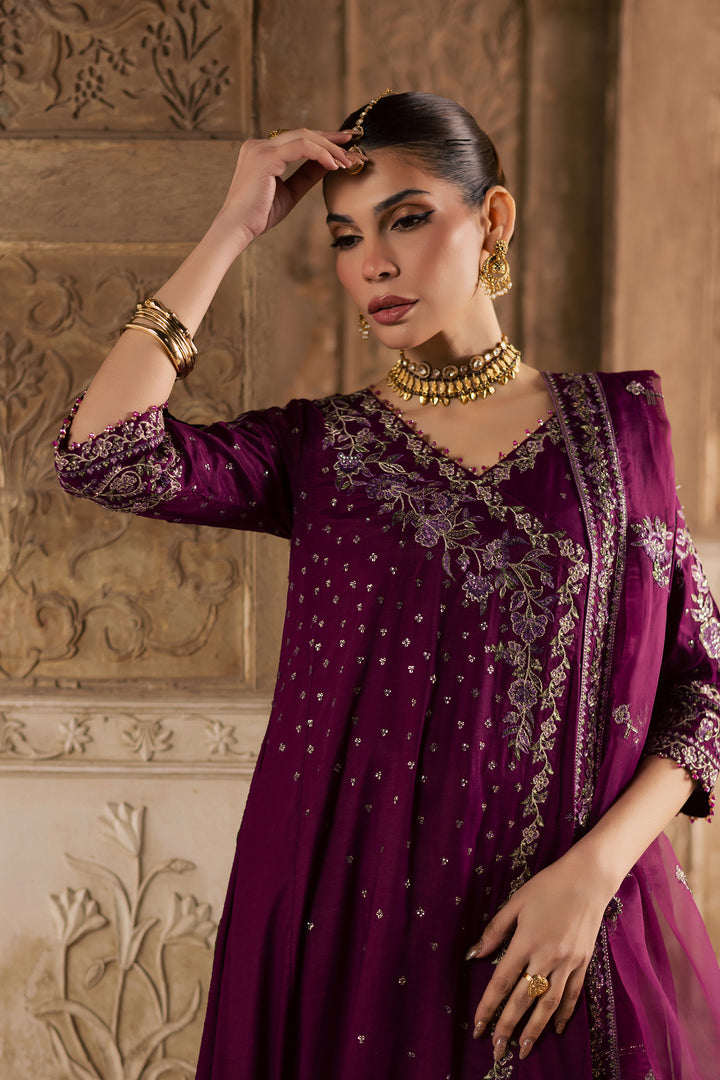 Plum Raha 3Pc - Festive Luxe Pret