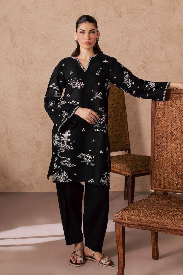 Elan 2Pc - Embroidered Lawn Dress