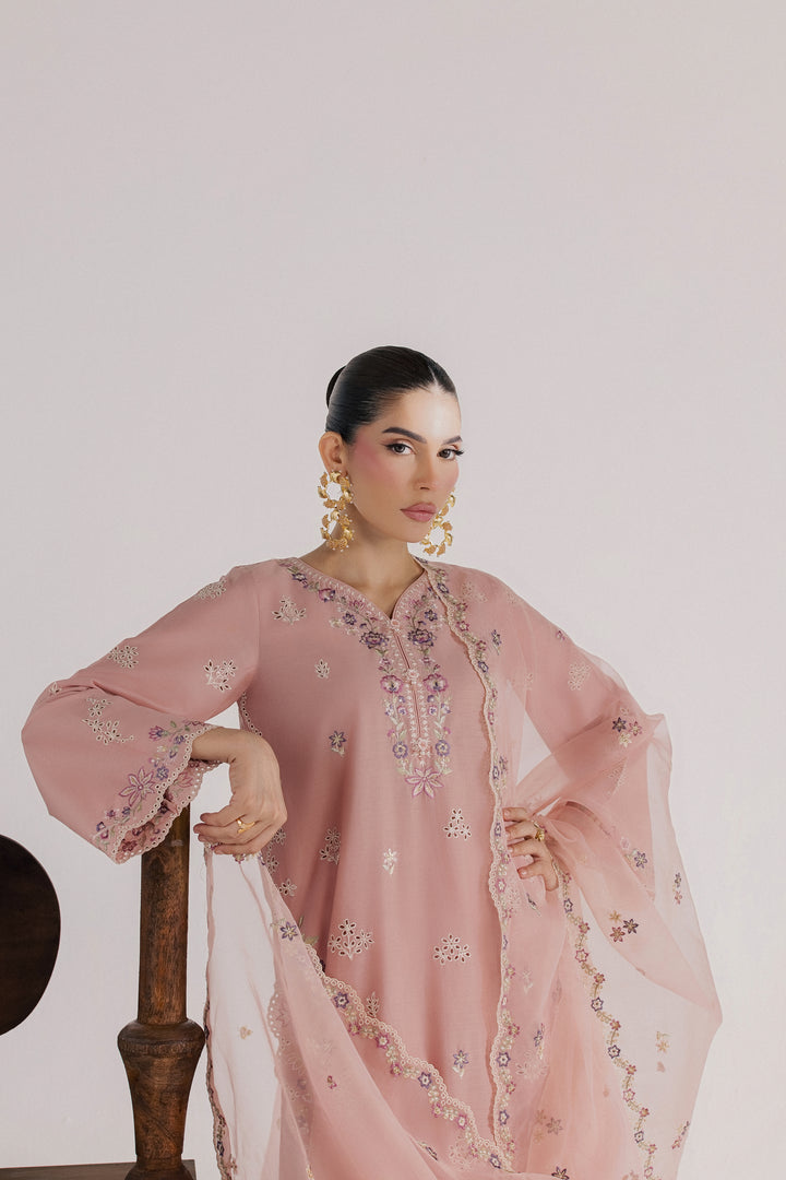 Taffy Macaron 3Pc - Luxury Embroidered Lawn