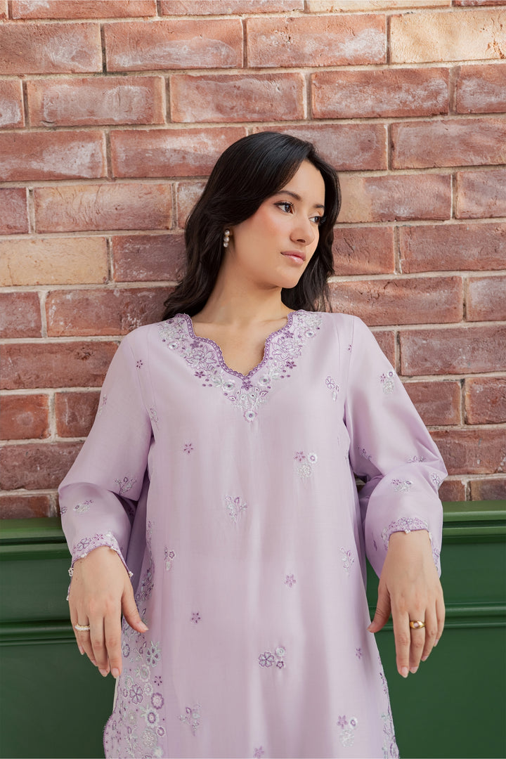 Fleura 2Pc - Embroidered Lawn Dress
