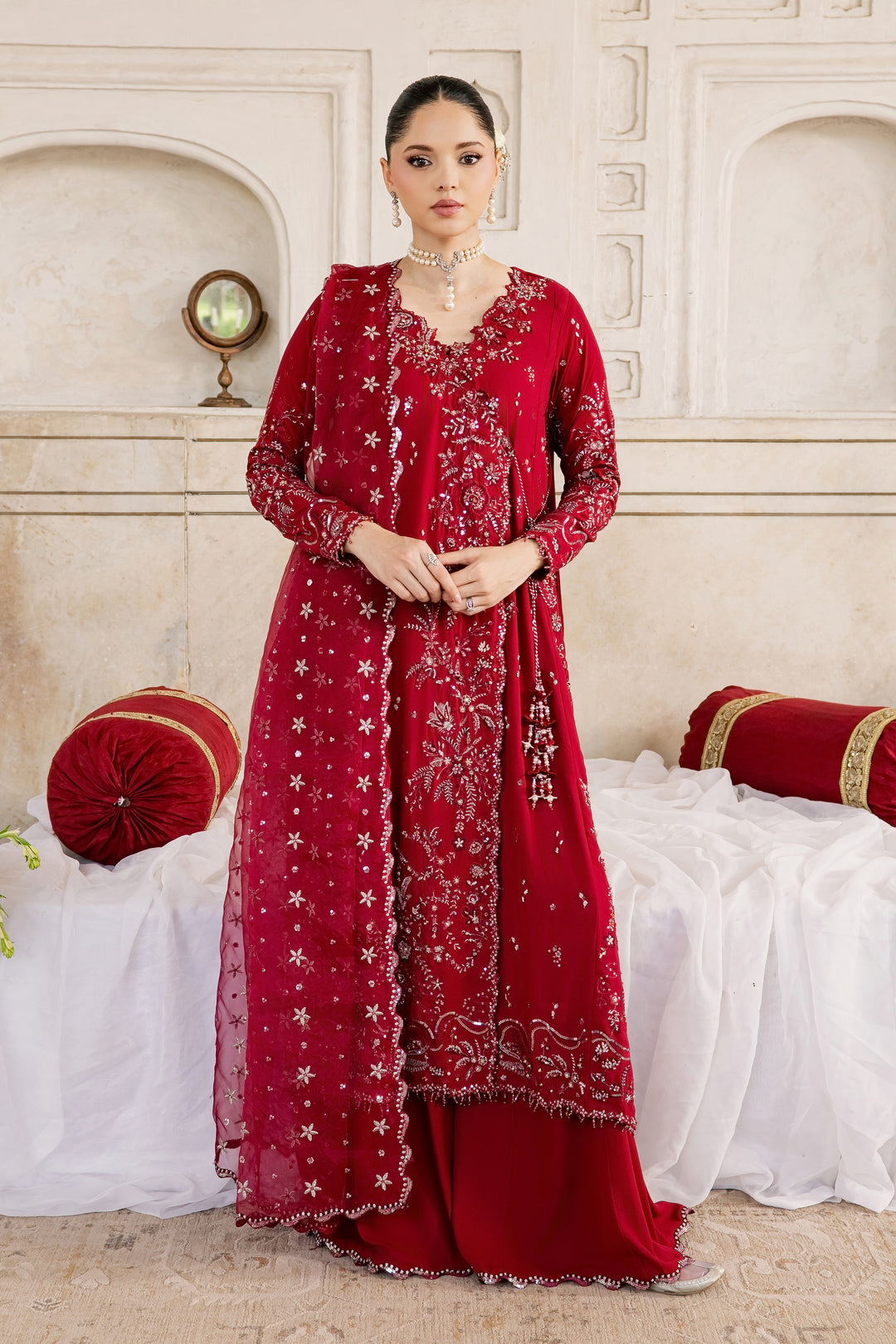 Ghazal e Bahar 3Pc - Wedding Formal Dress
