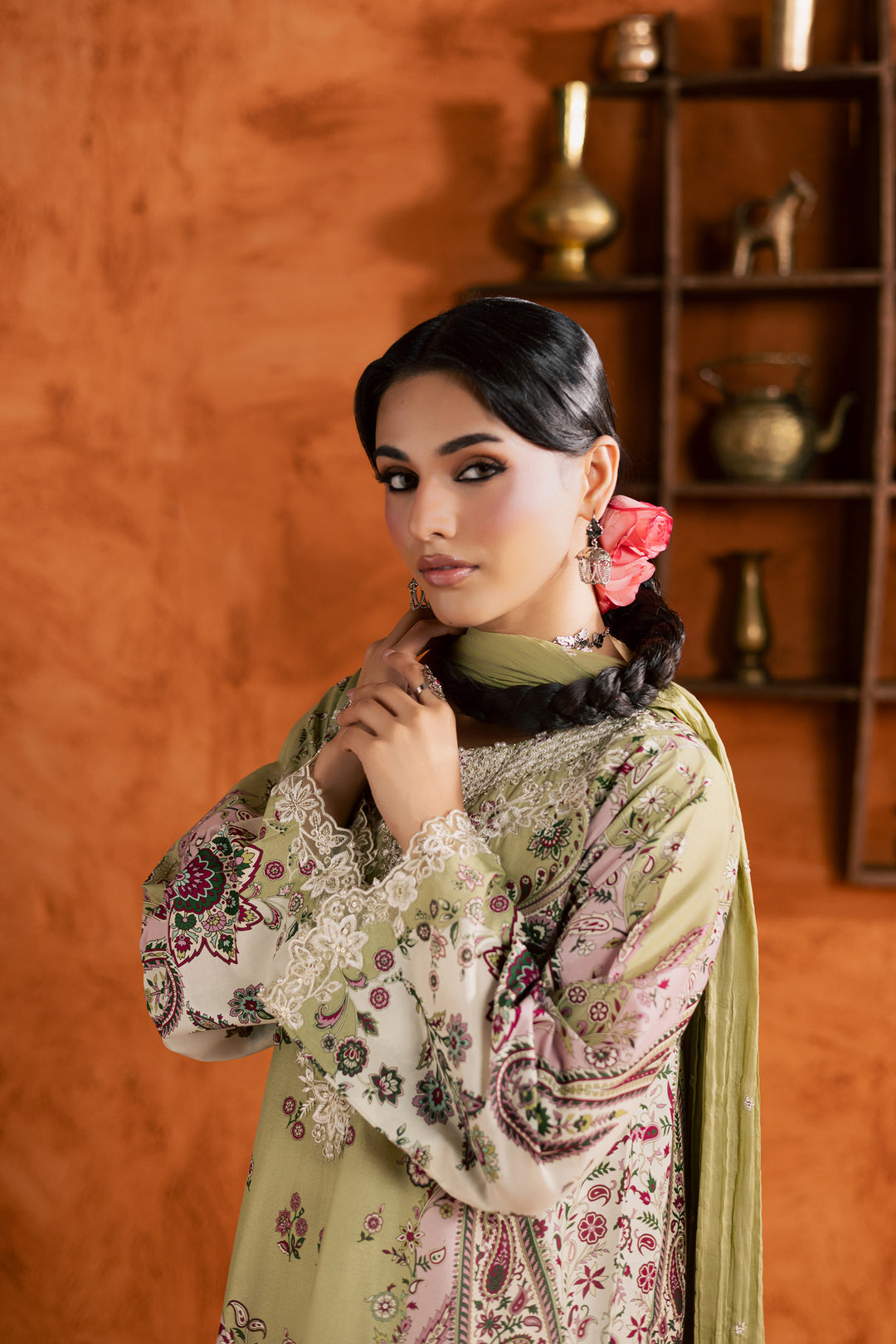 Margot 3Pc - Printed Lawn Dress