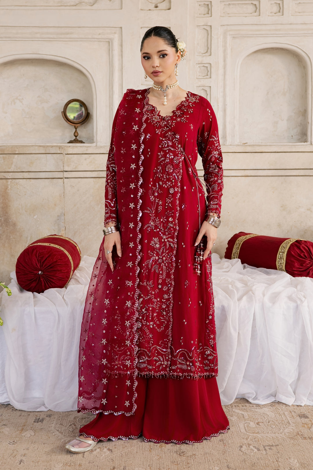 Ghazal e Bahar 3Pc - Wedding Formal Dress