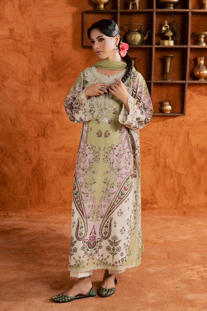 Margot 3Pc - Printed Lawn Dress