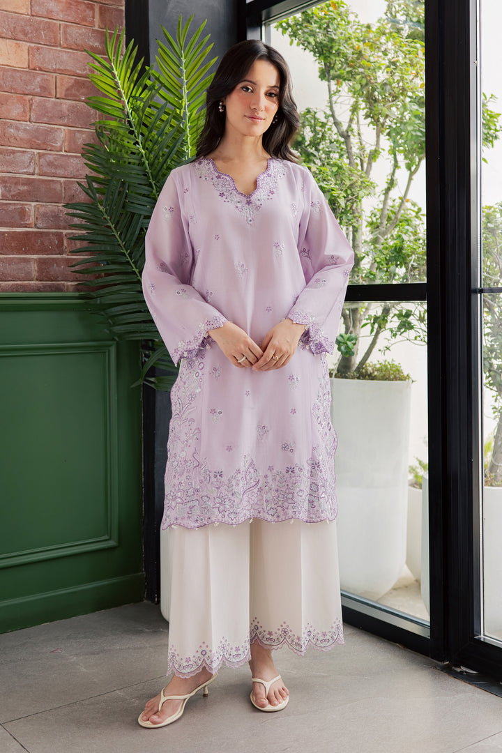 Fleura 2Pc - Embroidered Lawn Dress