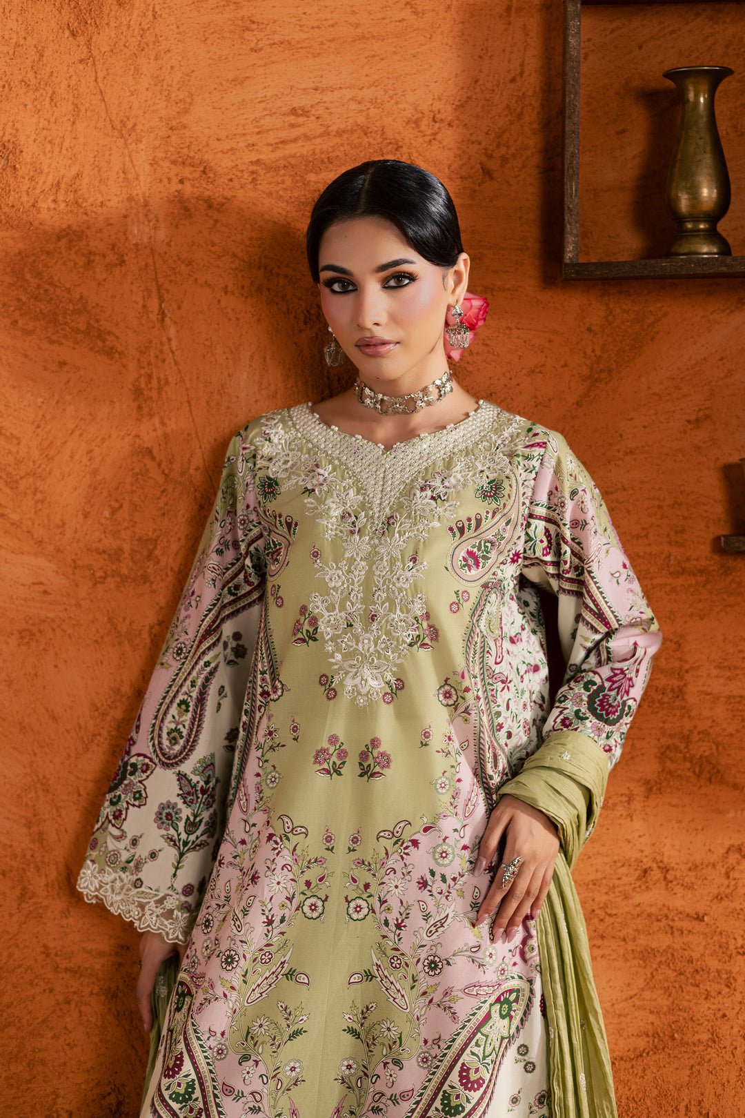 Margot 3Pc - Printed Lawn Dress