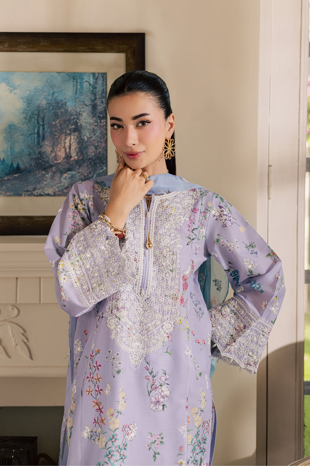 Ira 3Pc - Luxury Embroidered Lawn