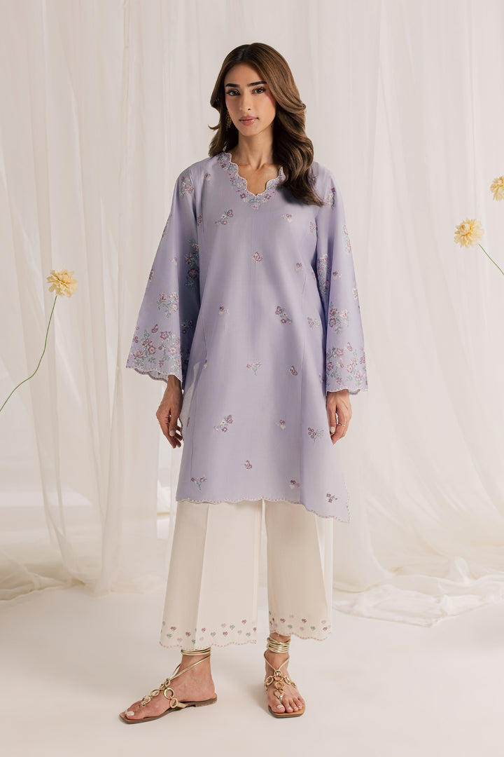 Phelia 2Pc - Embroidered Lawn Dress