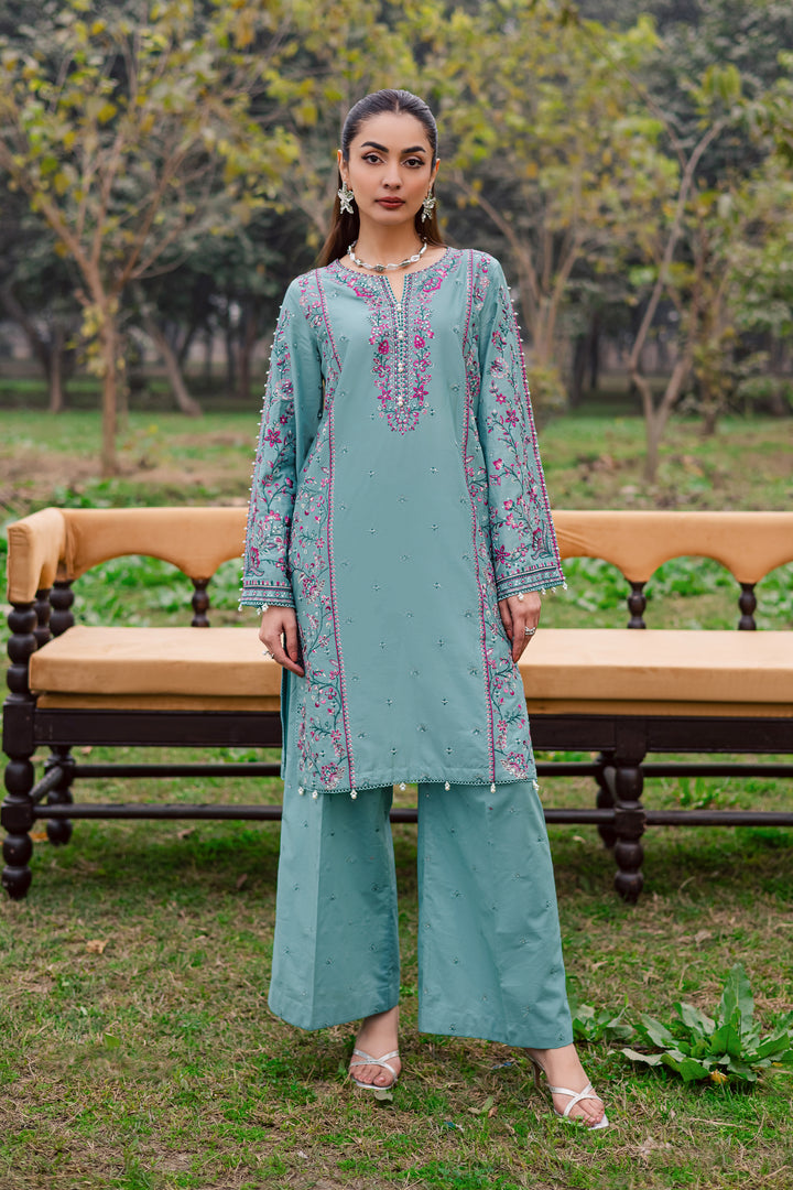 Khushbakht 2Pc - Festive Embroidered Lawn
