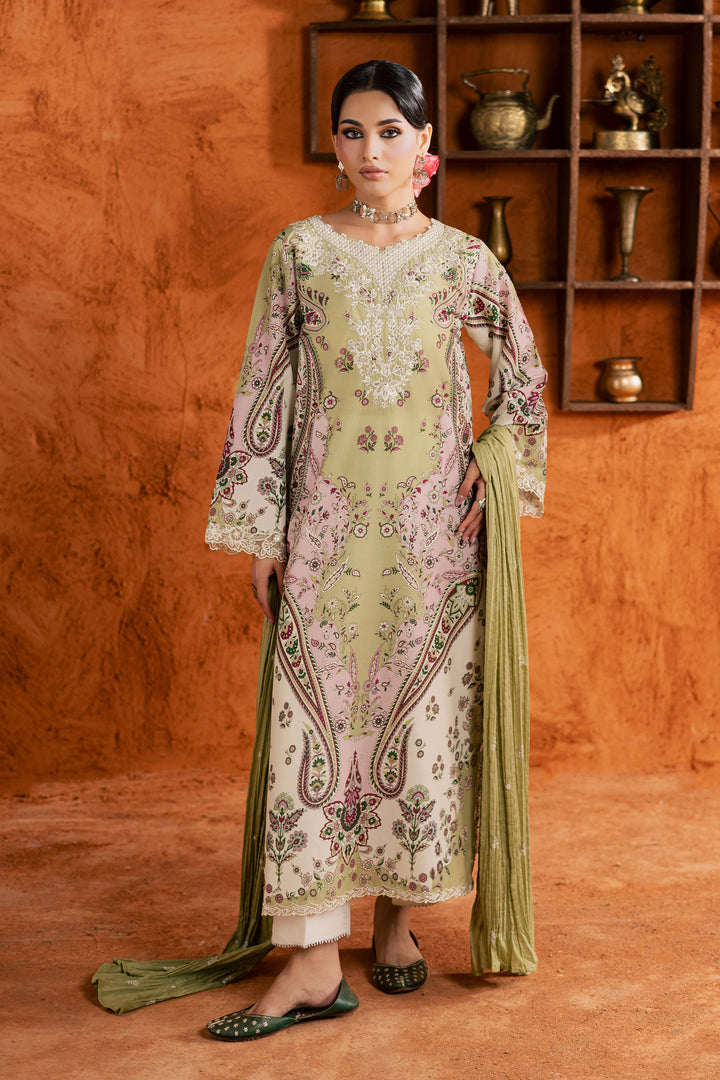 Margot 3Pc - Printed Lawn Dress