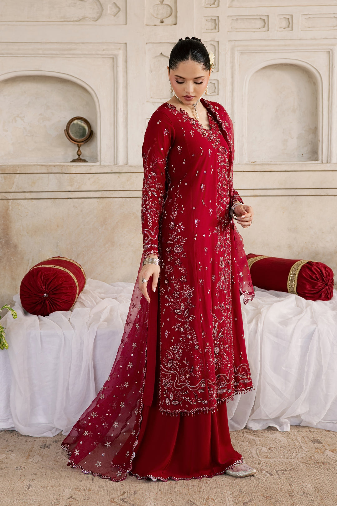 Ghazal e Bahar 3Pc - Wedding Formal Dress